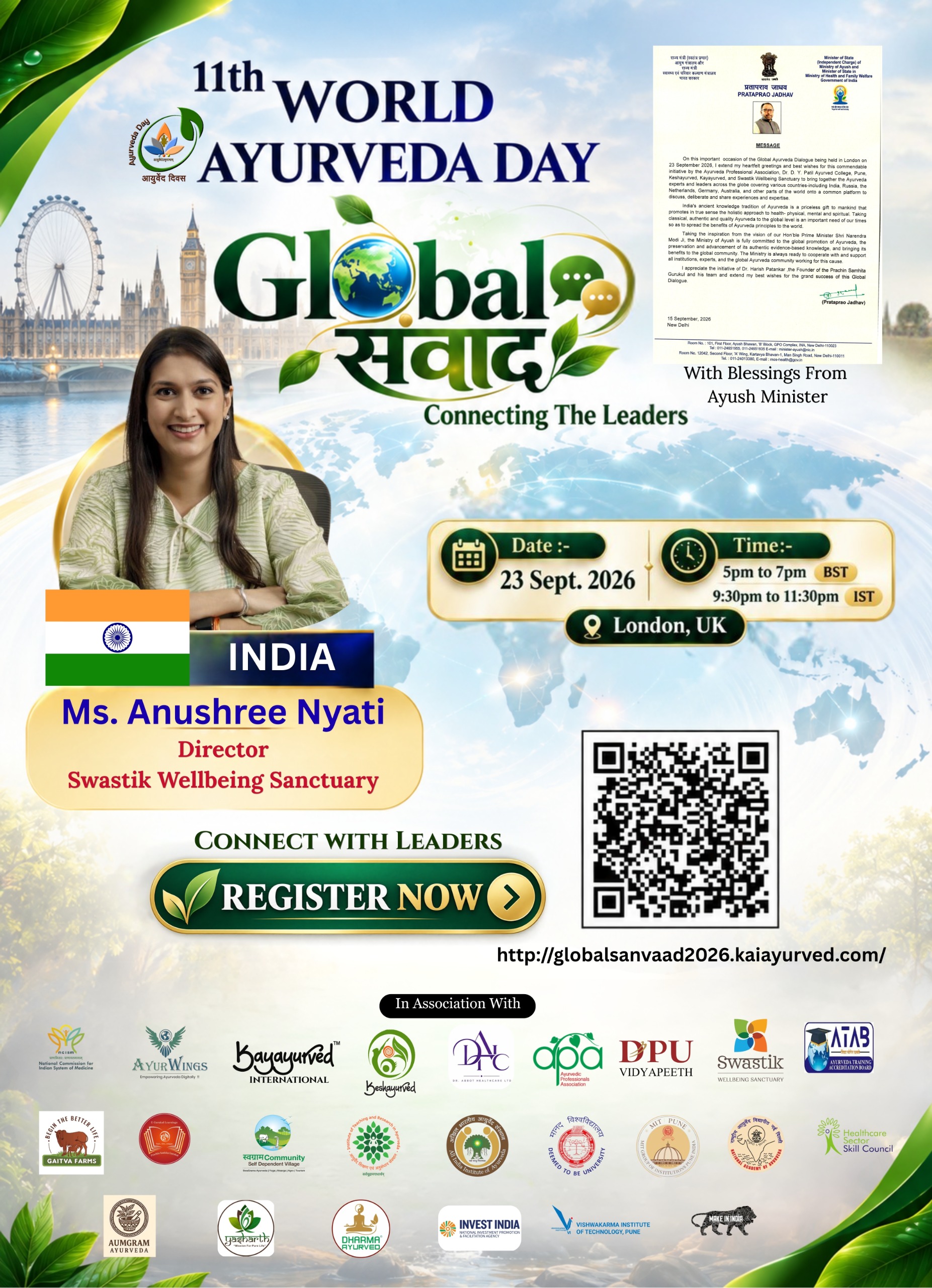 Ms. Anushree Nyati — Director, Swastik Wellbeing Sanctuary